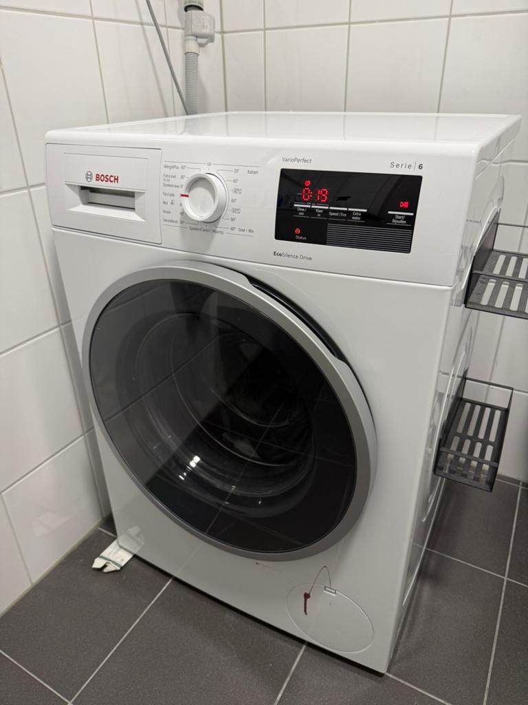Bosch VarioPerfect Serie 6 Wasmachine - 7kg, 1400T, WAT28320, Witgoed en Apparatuur, Wasmachines, Ophalen, Zo goed als nieuw
