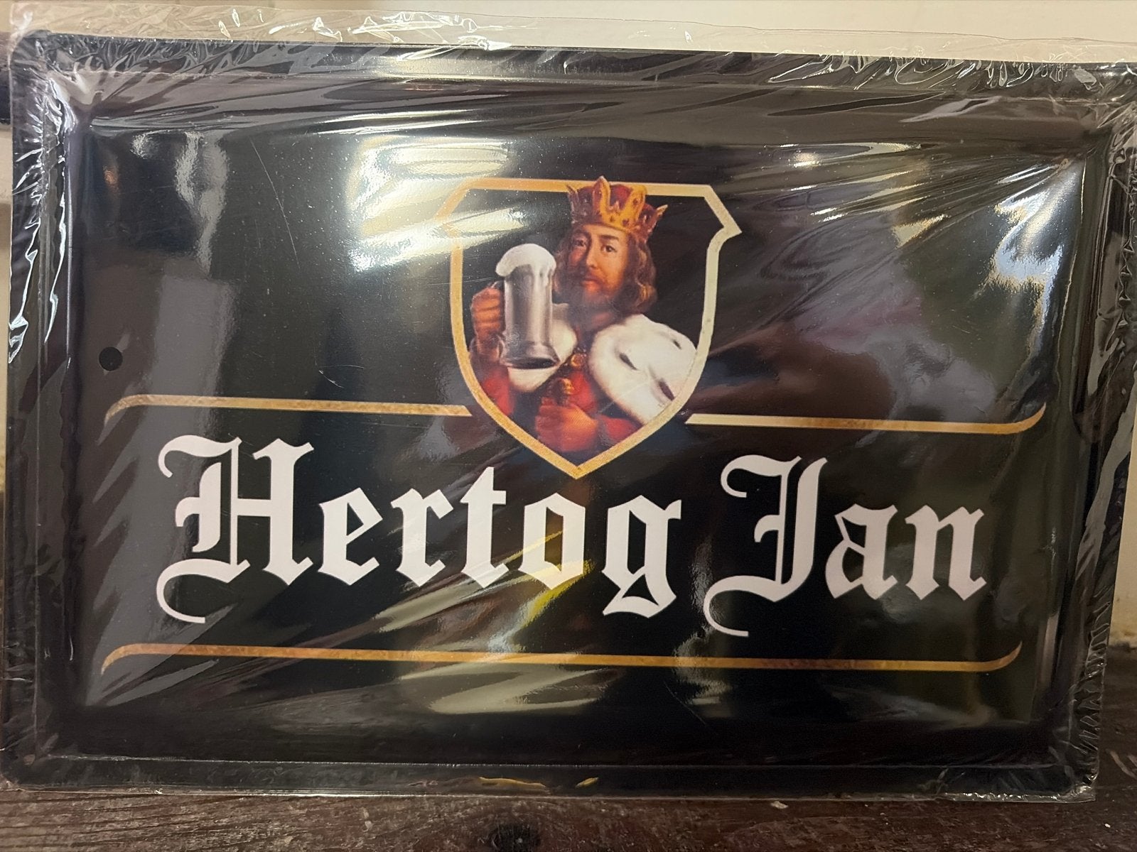Hertog Jan Reclamebord - Nieuw in verpakking, Reclamebord, Nieuw, Ophalen of Verzenden, X