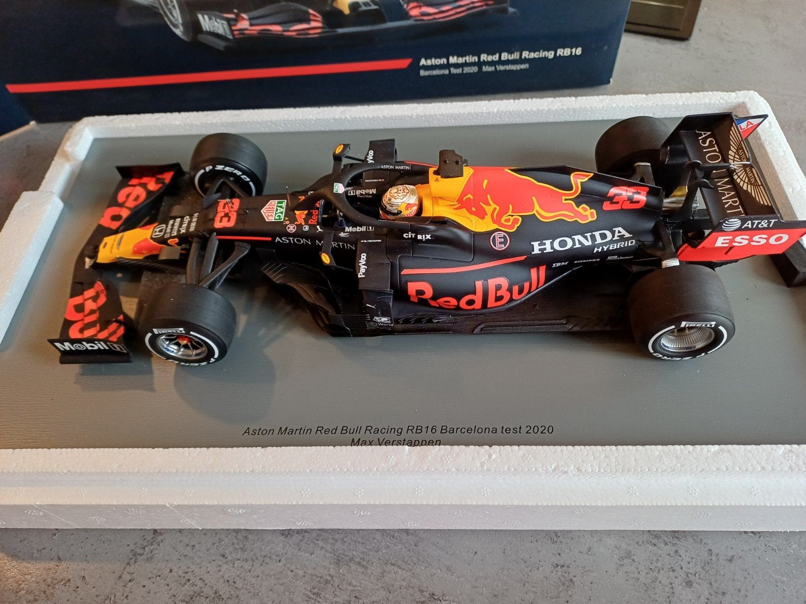 Aston Martin Red Bull Racing RB16 Barcelona test 2020, Verzamelen, Automerken, Motoren en Formule 1, Ophalen of Verzenden, Nieuw