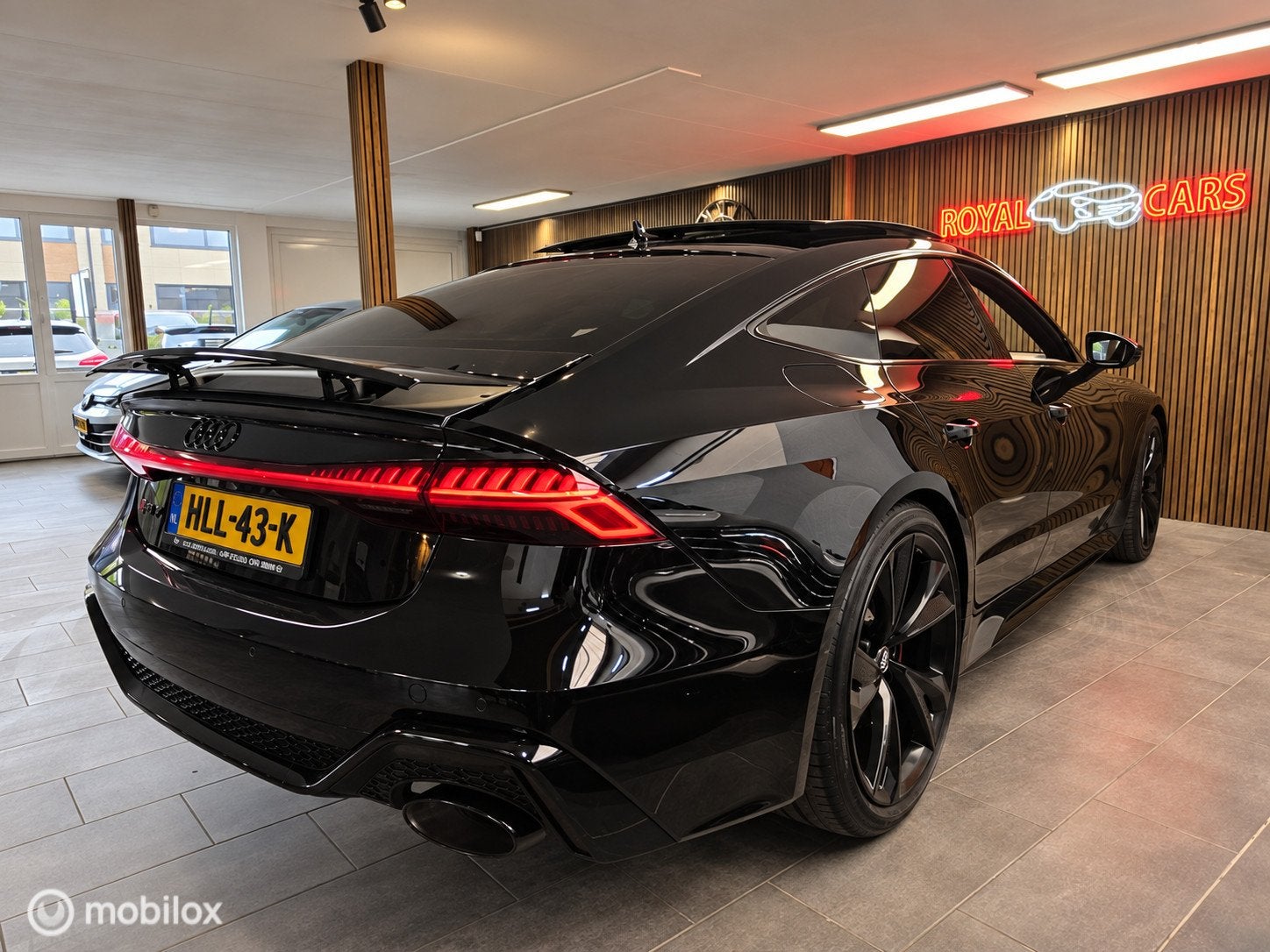 Audi RS 7 4.0 TFSI RS 7 quattro| Dynamic Plus| Keramisch|B&O, Automaat, Gebruikt, Zwart, Leder