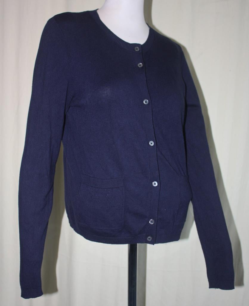 Mooie nieuwe marine blauw vest Monoprix mt 36, Ophalen of Verzenden, Nieuw, Maat 36 (S), Blauw