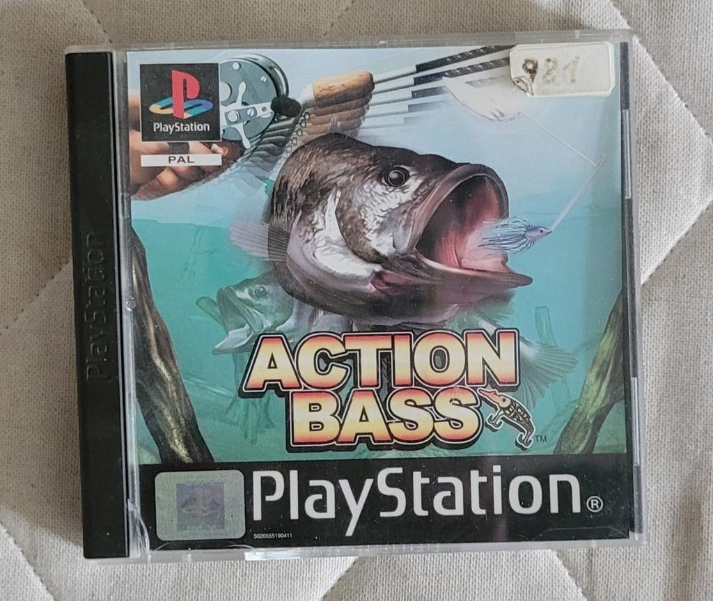 Action Bass PlayStation 1 Game - Visavontuur PS1, Spelcomputers en Games, Ophalen of Verzenden, Gebruikt, Overige genres