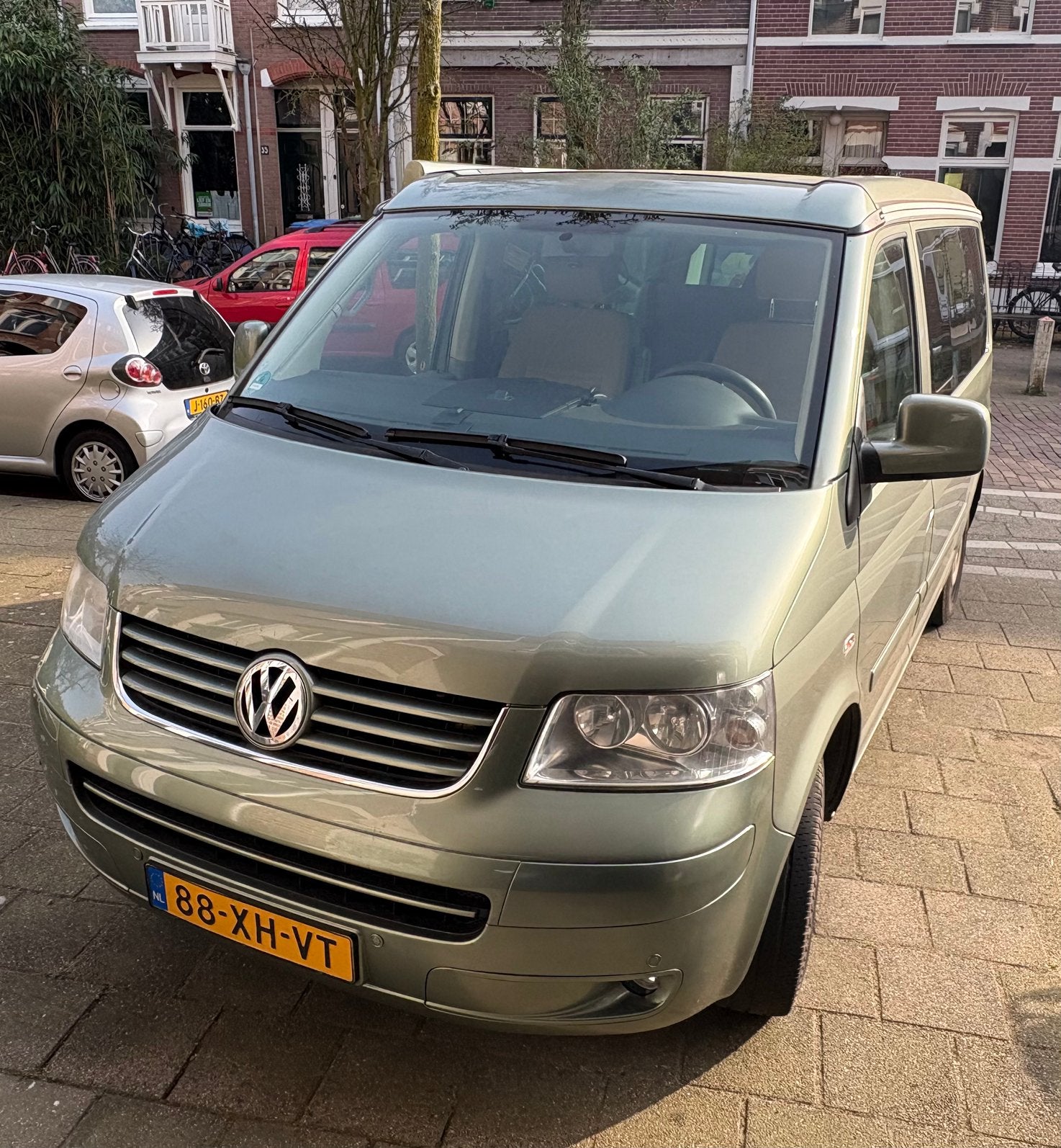 Volkswagen T5 Comfortline 2,5 TDI automaat, Automaat, Buscamper of Camperbus, Volkswagen, Luifel