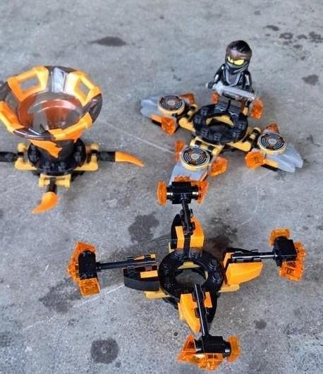 LEGO Ninjago 70662 Spinjitzu Cole, Gebruikt, Lego, Ophalen of Verzenden, Compleet