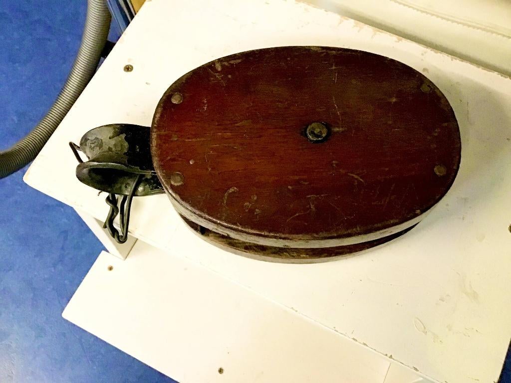Houten Katrol Hijsblok, Ophalen of Verzenden