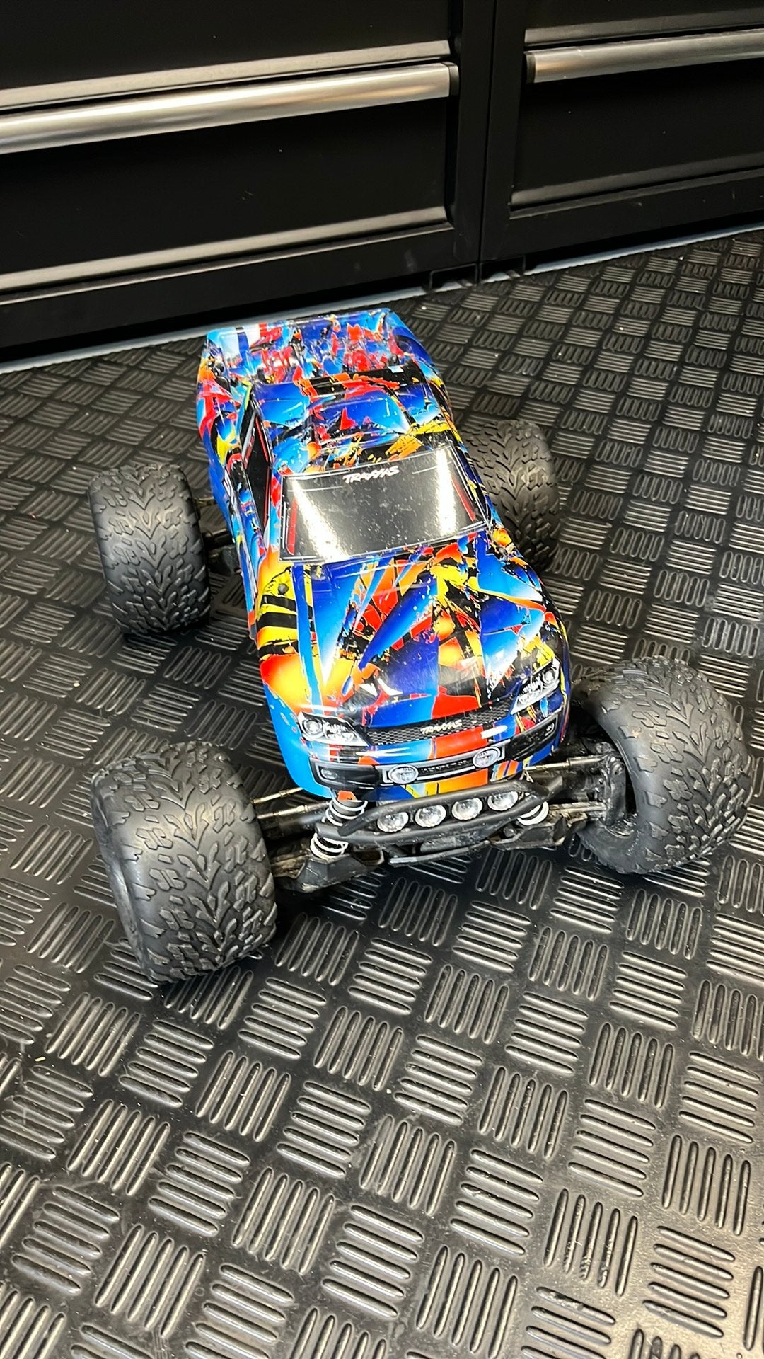 Traxxas stampede 4x4 vxl, Ophalen, Zo goed als nieuw, Auto offroad, RTR (Ready to Run)