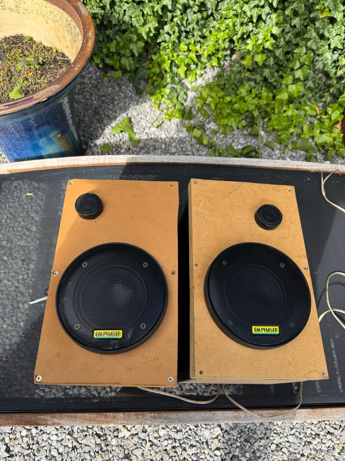 Em-Phaser speakers met helder geluid, Ophalen of Verzenden, Gebruikt