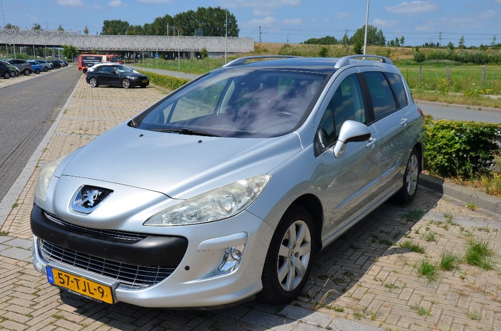Peugeot 308 1.6 16V THP 156pk 2010 Grijs, Auto's, Peugeot, Voorwielaandrijving, Stof, 7 stoelen, 14 km/l