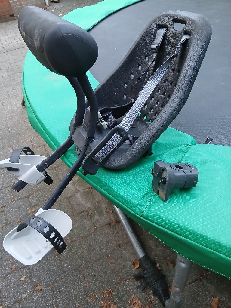 Kinderzitje fiets voorop, Fietsen en Brommers, Ophalen, Gebruikt