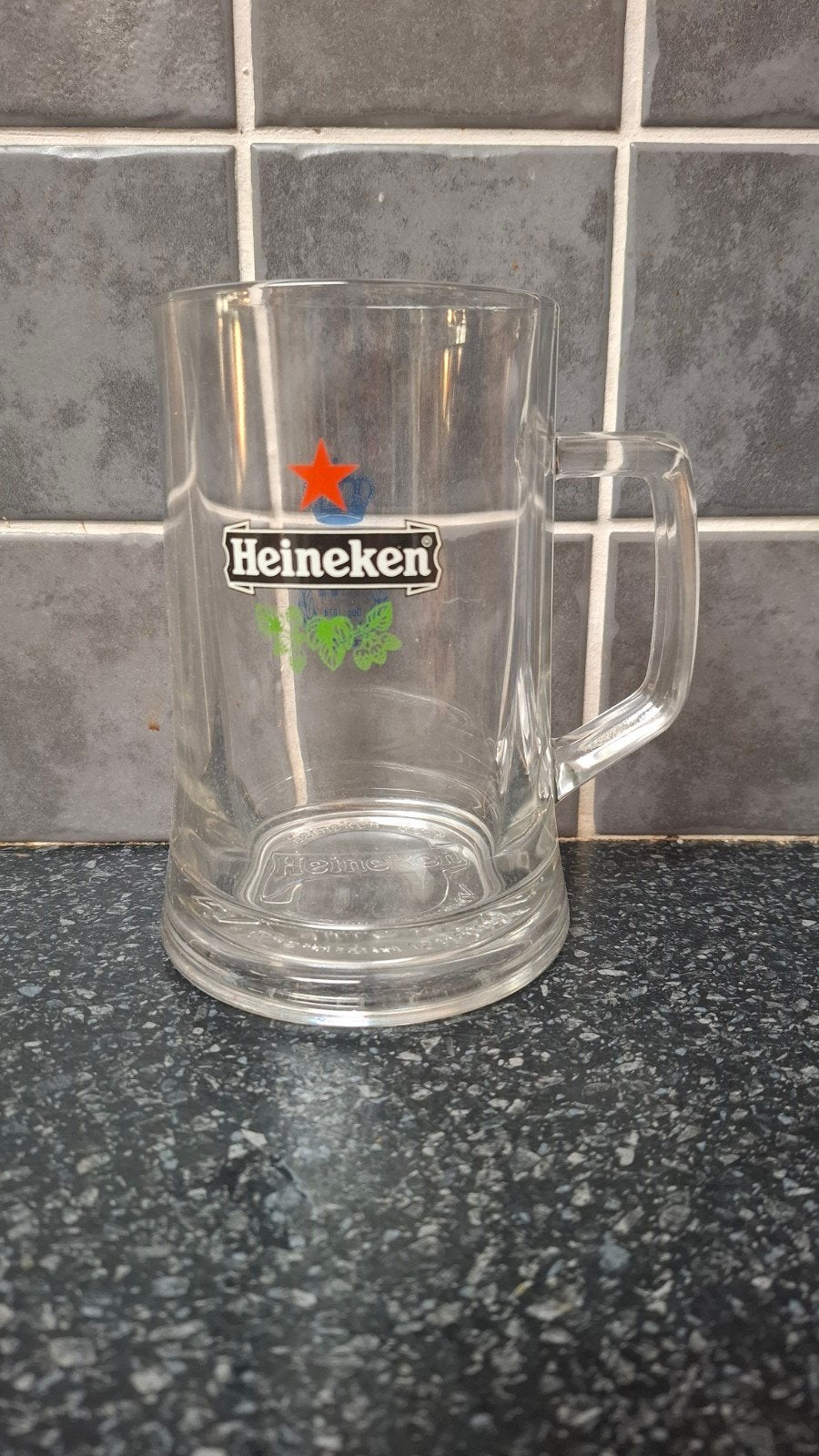 Heineken KOH halve liter bierpul - Speciale uitgave, Verzamelen, Ophalen of Verzenden, Zo goed als nieuw, Pul(len), Heineken