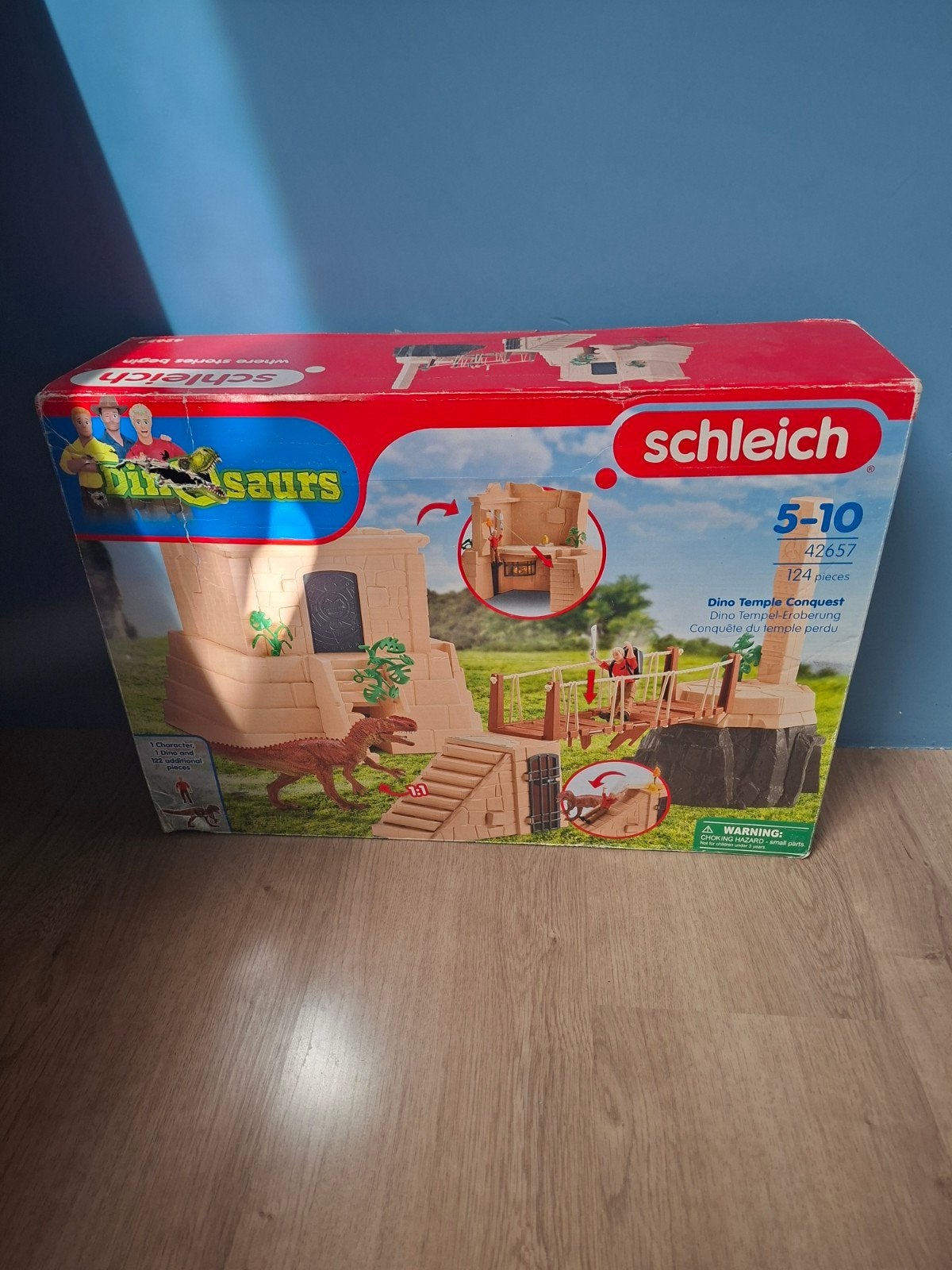 Schleich Dinosaurs Dino Tempel Conquest 42657, Ophalen of Verzenden, Zo goed als nieuw