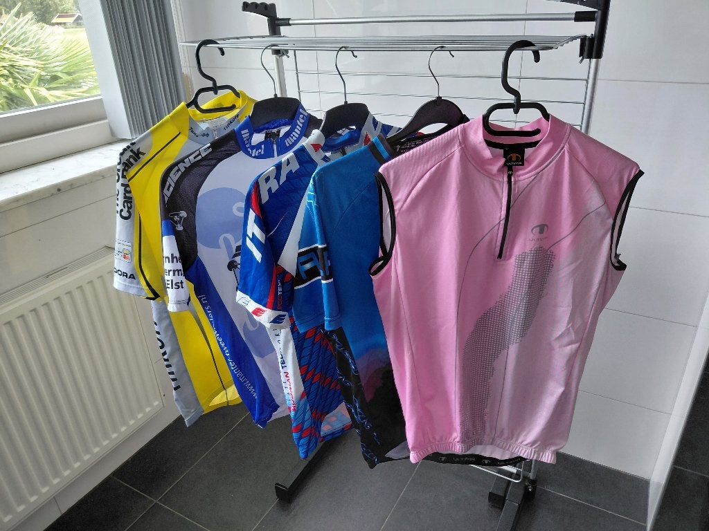 Partij fietskleding, Gebruikt, Heren, Ophalen of Verzenden, L