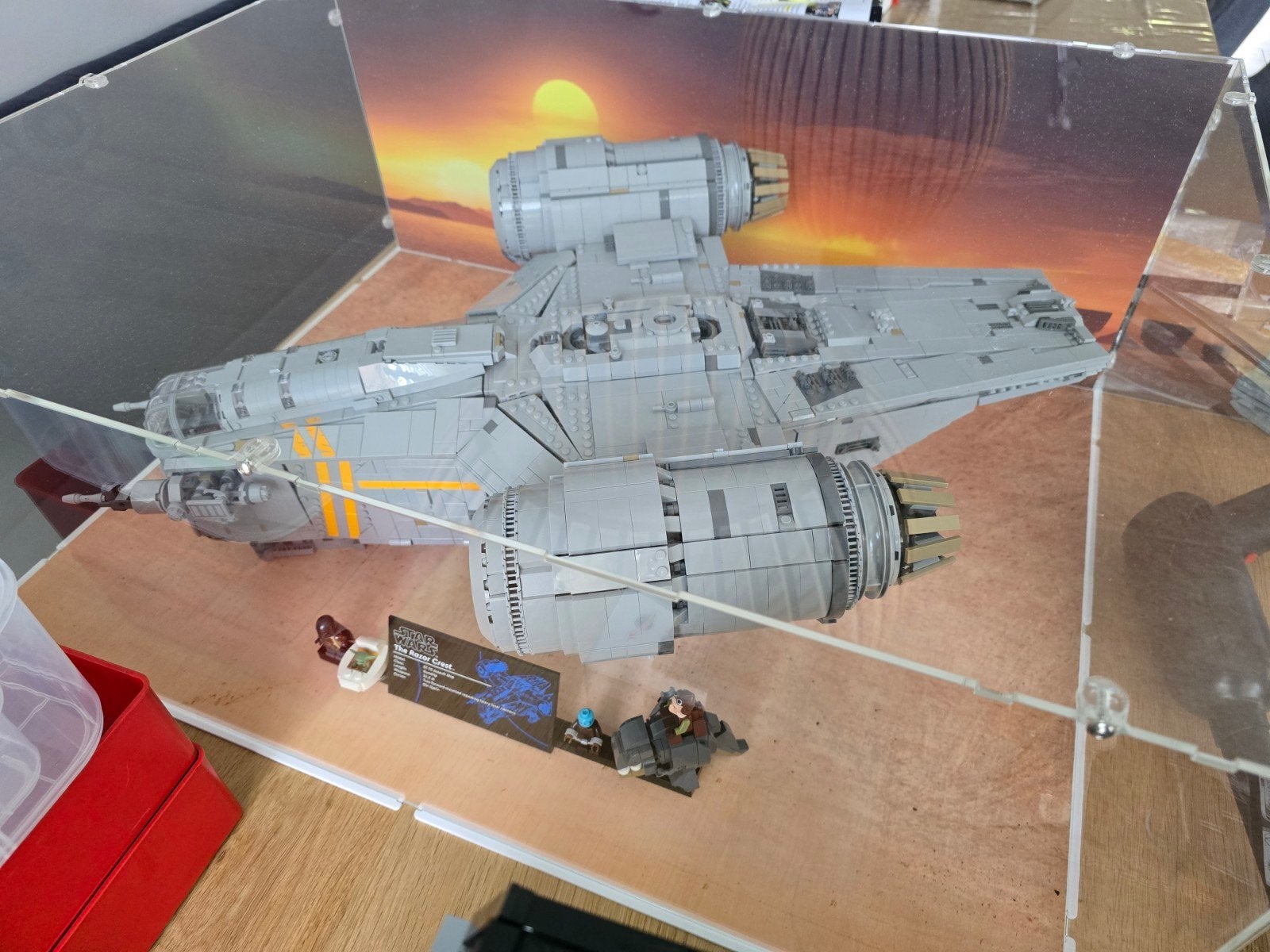 Lego 75331 idisplayit display voor Razor Crest, Ophalen of Verzenden, Zo goed als nieuw
