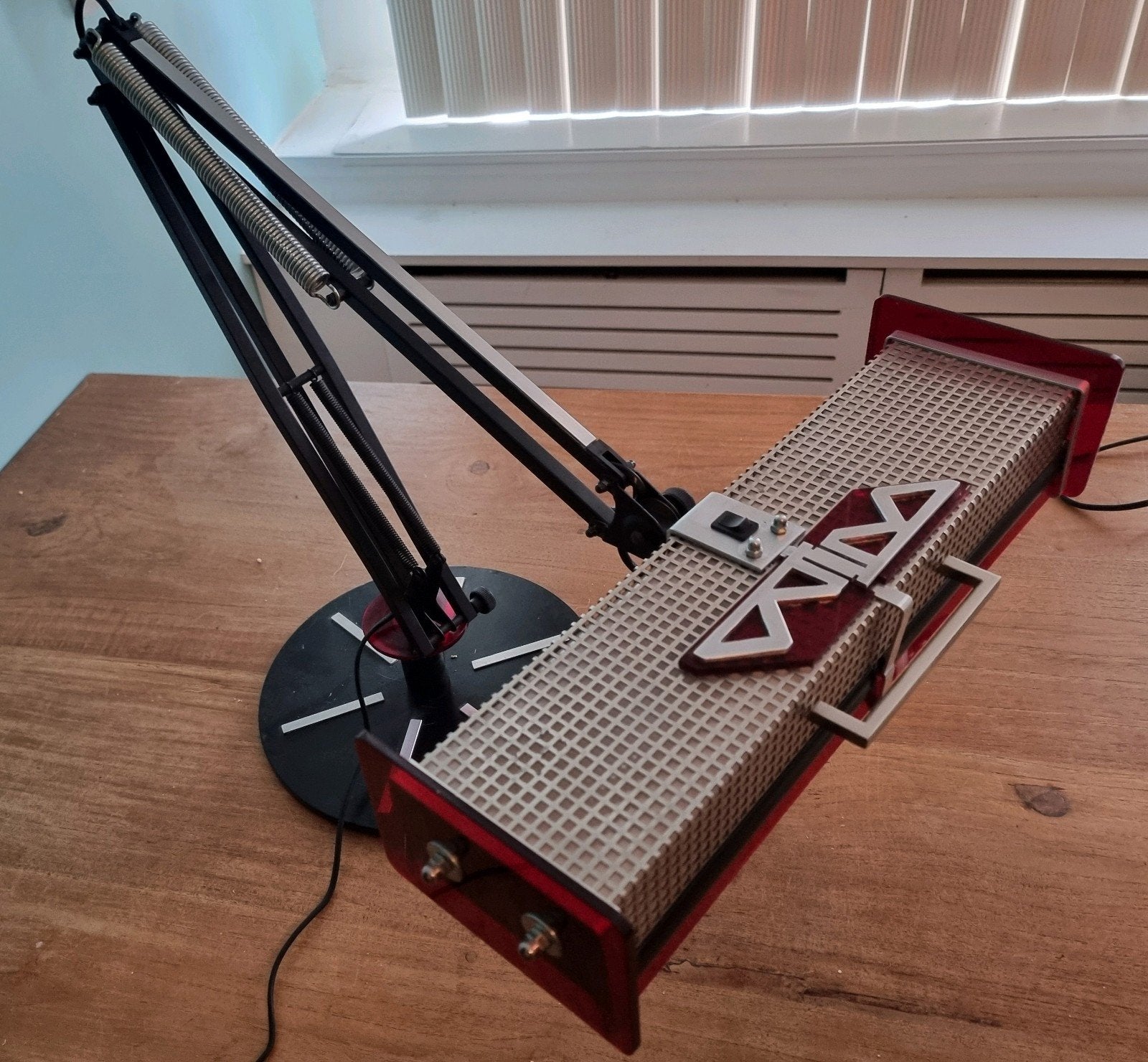 grote werklamp "WIM", Ophalen, Gebruikt, Metaal