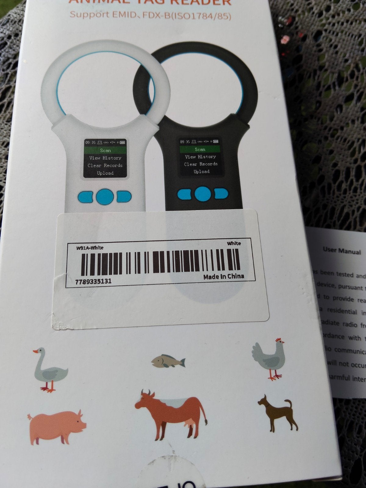 animal tag reader huis dieren chip lezer, Dieren en Toebehoren, Ophalen of Verzenden, Nieuw