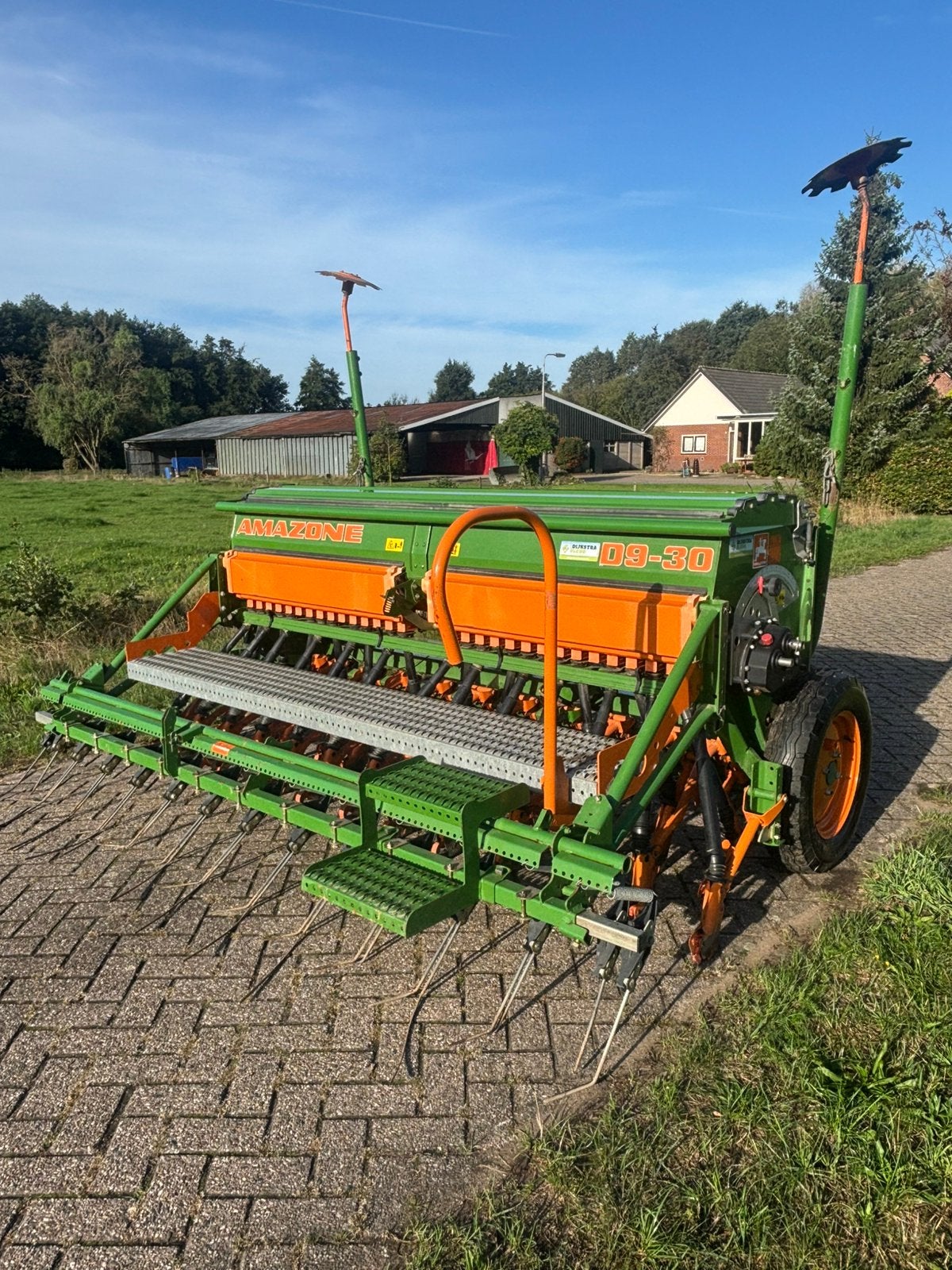 Amazone D9-30 special zaaimachine, Ophalen, Akkerbouw, Zaaien, Planten of Poten