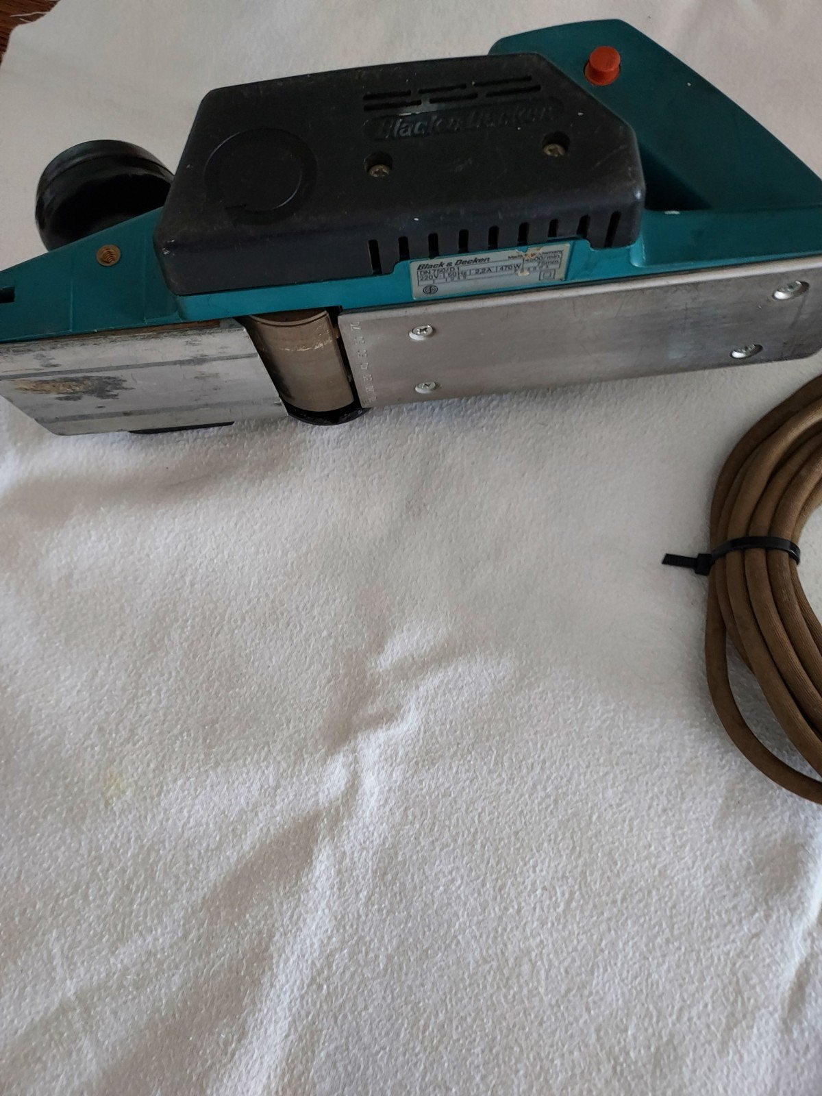Black Decker Blokschaaf, Ophalen of Verzenden, Gebruikt, Minder dan 600 watt, Vlakschuurmachine