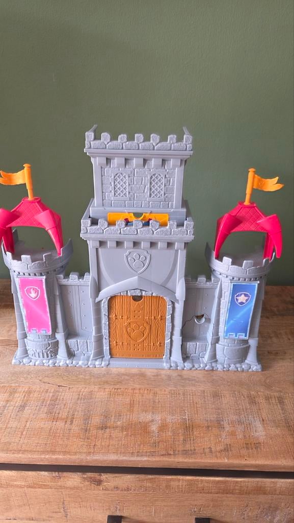 Paw patrol kasteel, Ophalen, Gebruikt