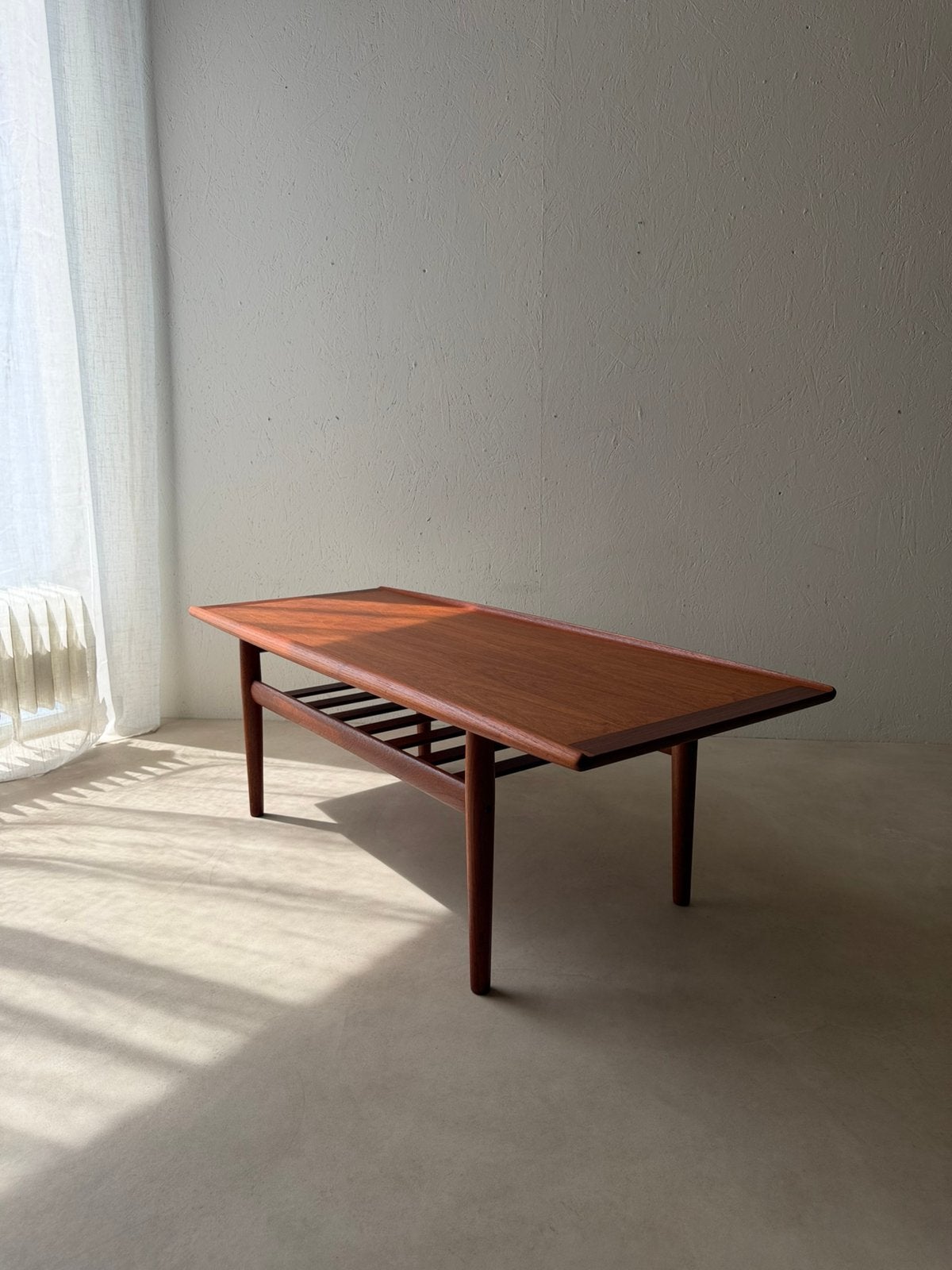 Grete Jalk teak salontafel Glostrup Møbelfabrik, Ophalen of Verzenden
