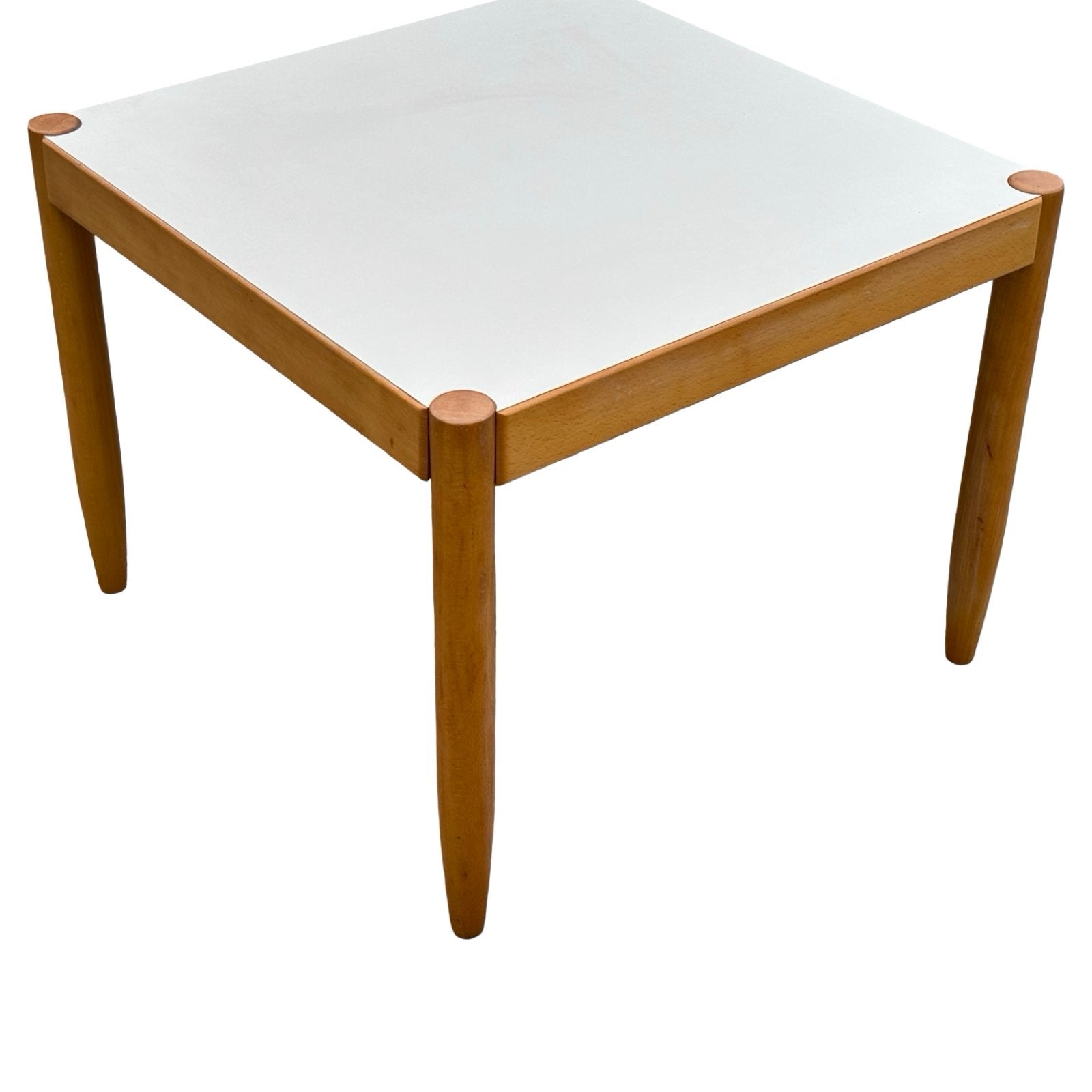 Vintage Casala Bijzettafel - Vierkant - Hout - Jaren 70, Vintage, Minder dan 45 cm, Minder dan 55 cm, Gebruikt