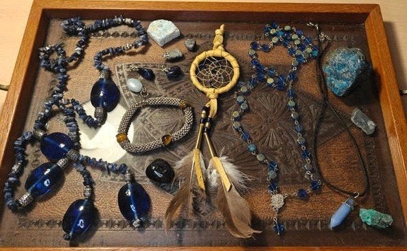 Partij sieraden en edelstenen set, Ophalen of Verzenden, Zo goed als nieuw