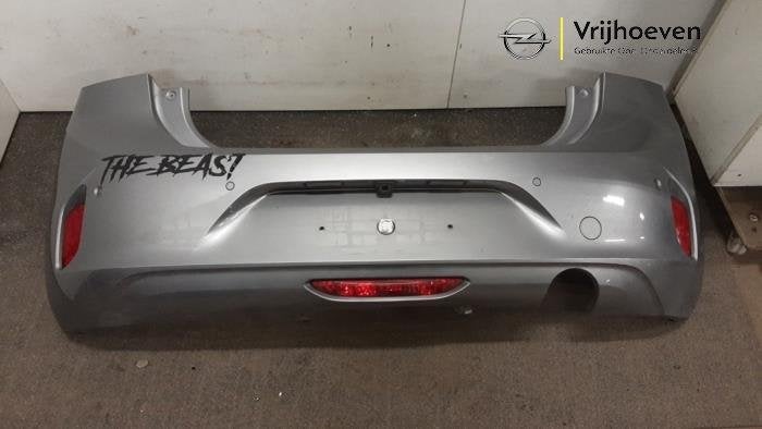 Achterbumper van een Opel Corsa (Corsa F 19-) (KCA), Gebruikt, -, -, Opel