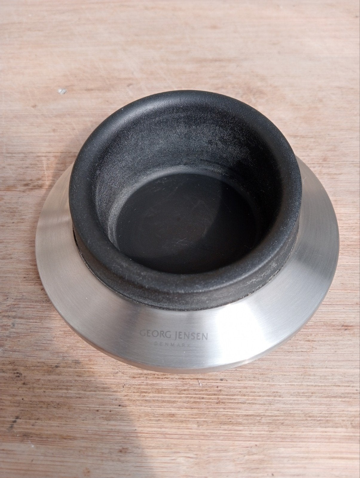 Georg Jensen bureauhouder RVS en Rubber, Ophalen of Verzenden