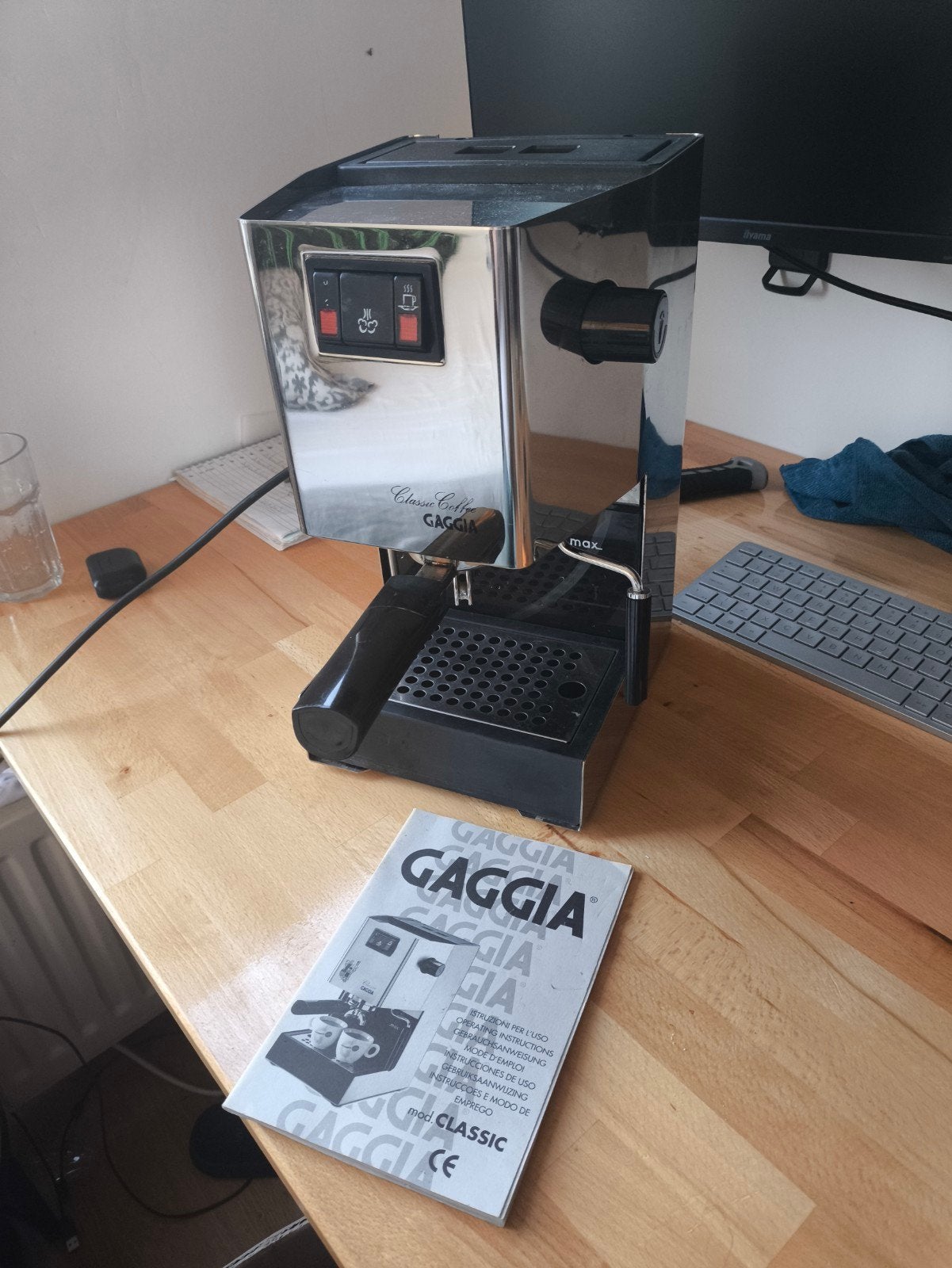Gaggia classic chroom/zilver, Ophalen of Verzenden