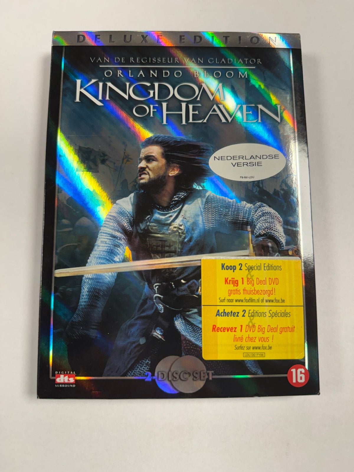 Kingdom of Heaven (2005) Deluxe Edition NL-DVD, Engels, Vanaf 16 jaar, Nederlands, Ophalen of Verzenden