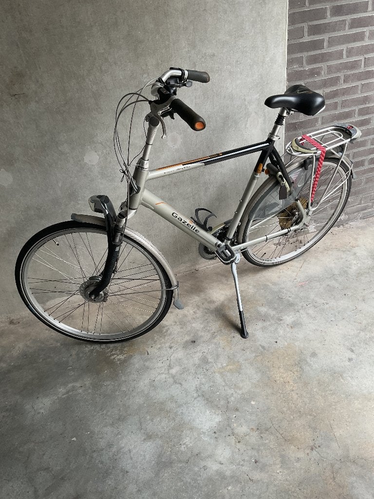Gazelle fiets type Medeo 7 versnellingen, Ophalen, Gebruikt, Velgrem, Versnellingen