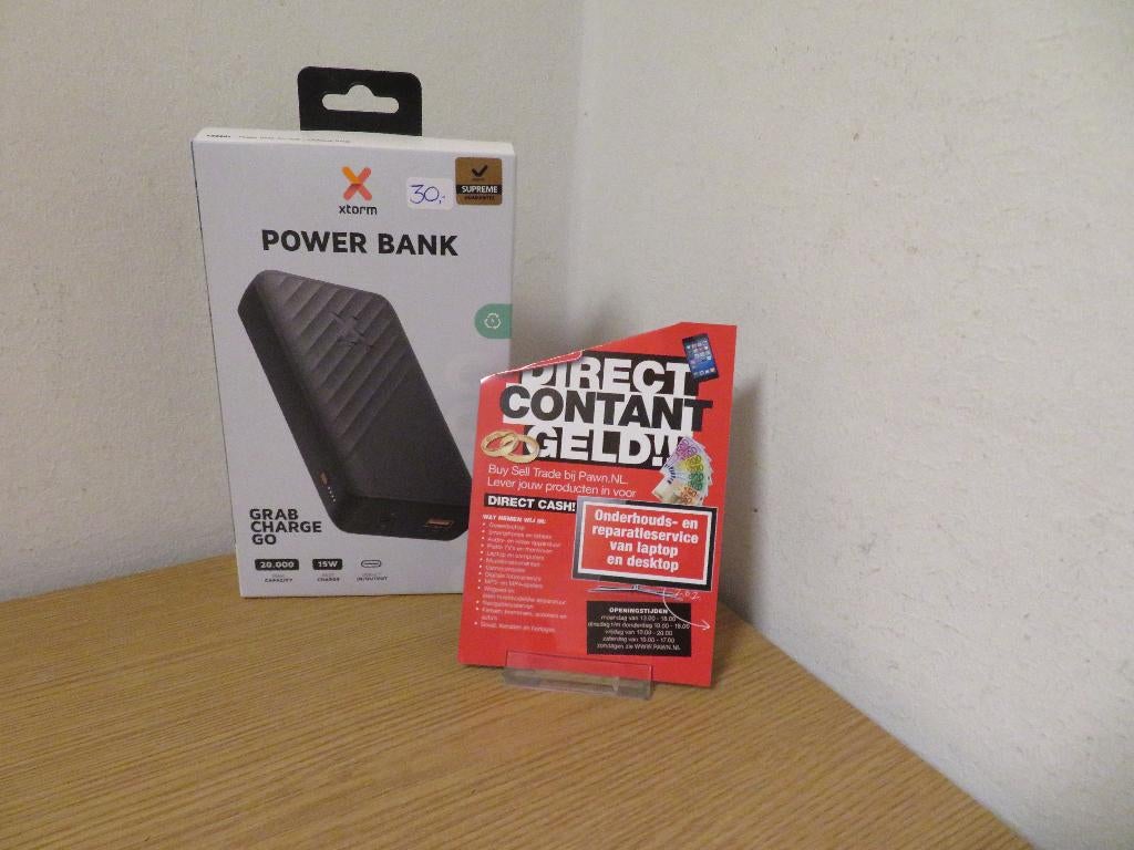 Xtorm Go Powerbank 20000 mAh - USB-A en USB-C, Ophalen, Zo goed als nieuw, Xstorm