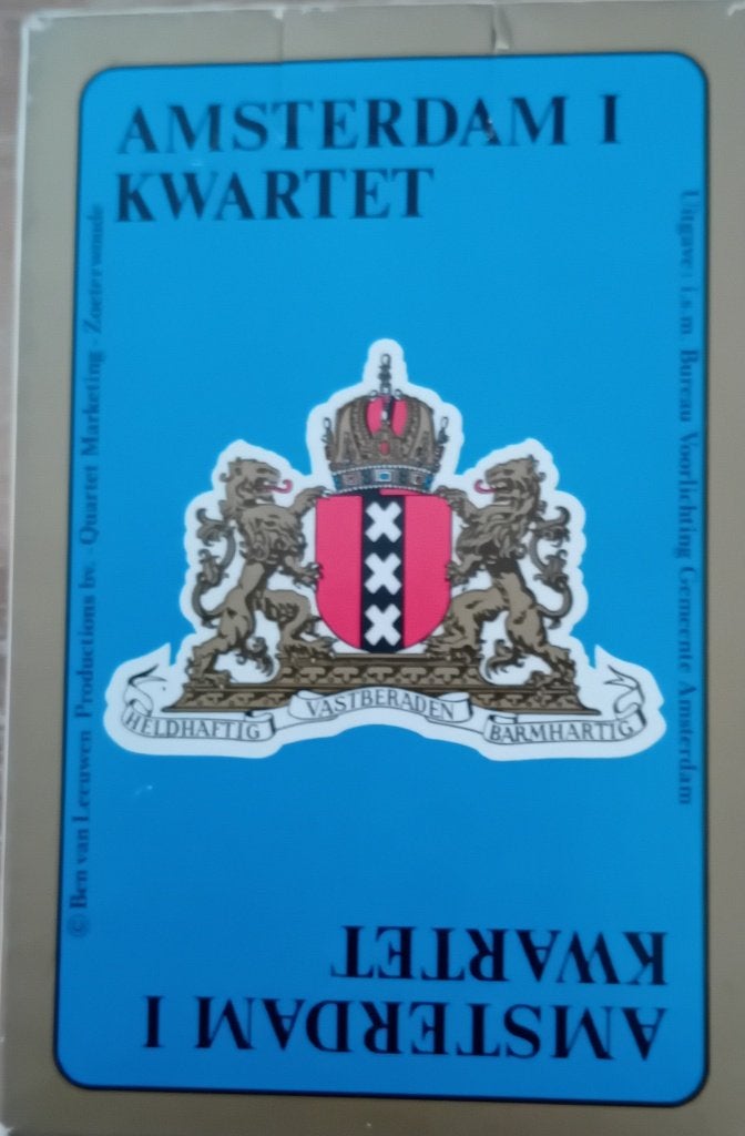 2 kwartetspellen over Amsterdam, Ophalen of Verzenden, Nieuw, Kwartet(ten)