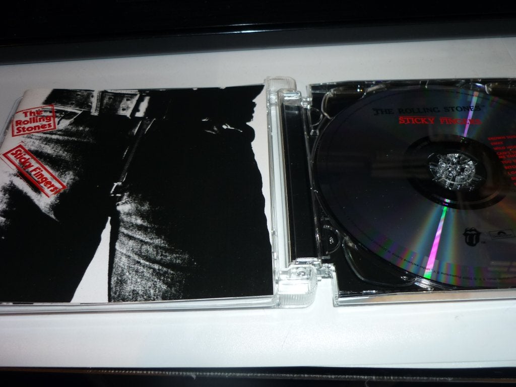 The Rolling Stones - Sticky Fingers CD, Inclusief boekje, Gebruikt, Ophalen of Verzenden, Classic Rock