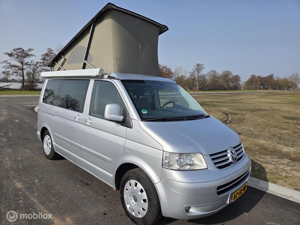 Volkswagen T5 California 2.5TDI Automaat, Hefdak, Airco, Automaat, Volkswagen, Bedrijf, Diesel