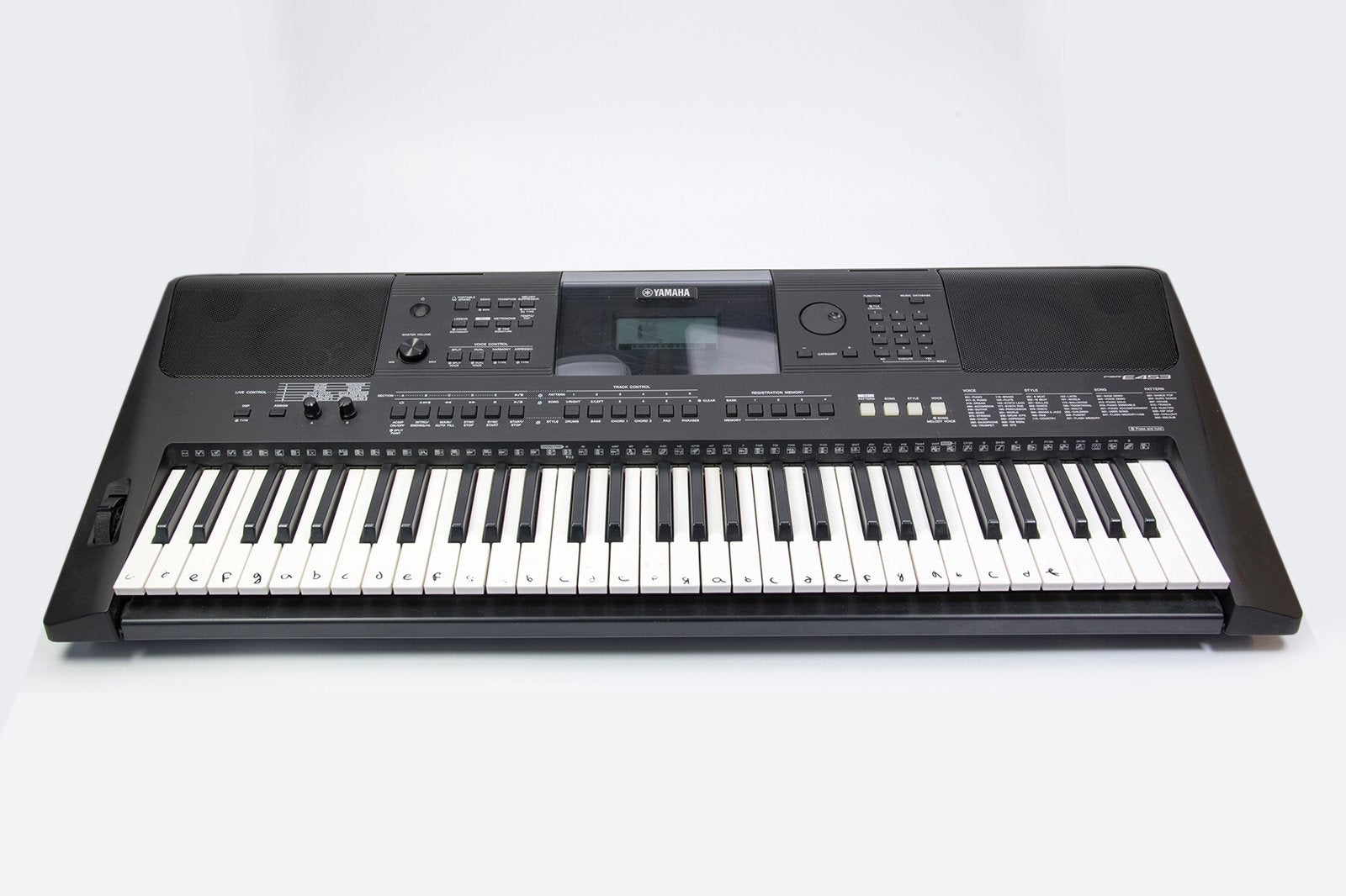 Keyboard Yamaha PSR-E463, Ophalen, Yamaha, Aanslaggevoelig, 61 toetsen