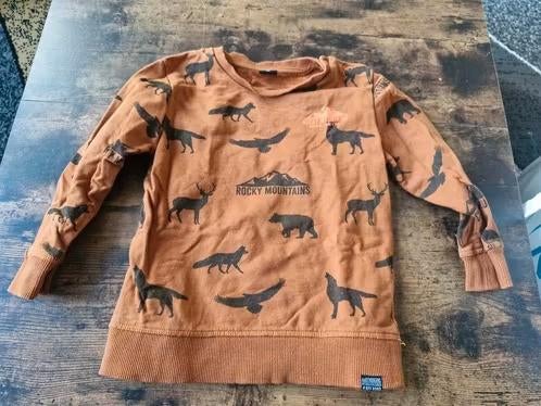 Bruine rocky Mountain trui Maat 92 hh, Wibra, Jongen of Meisje, Trui of Vest, Onbekend
