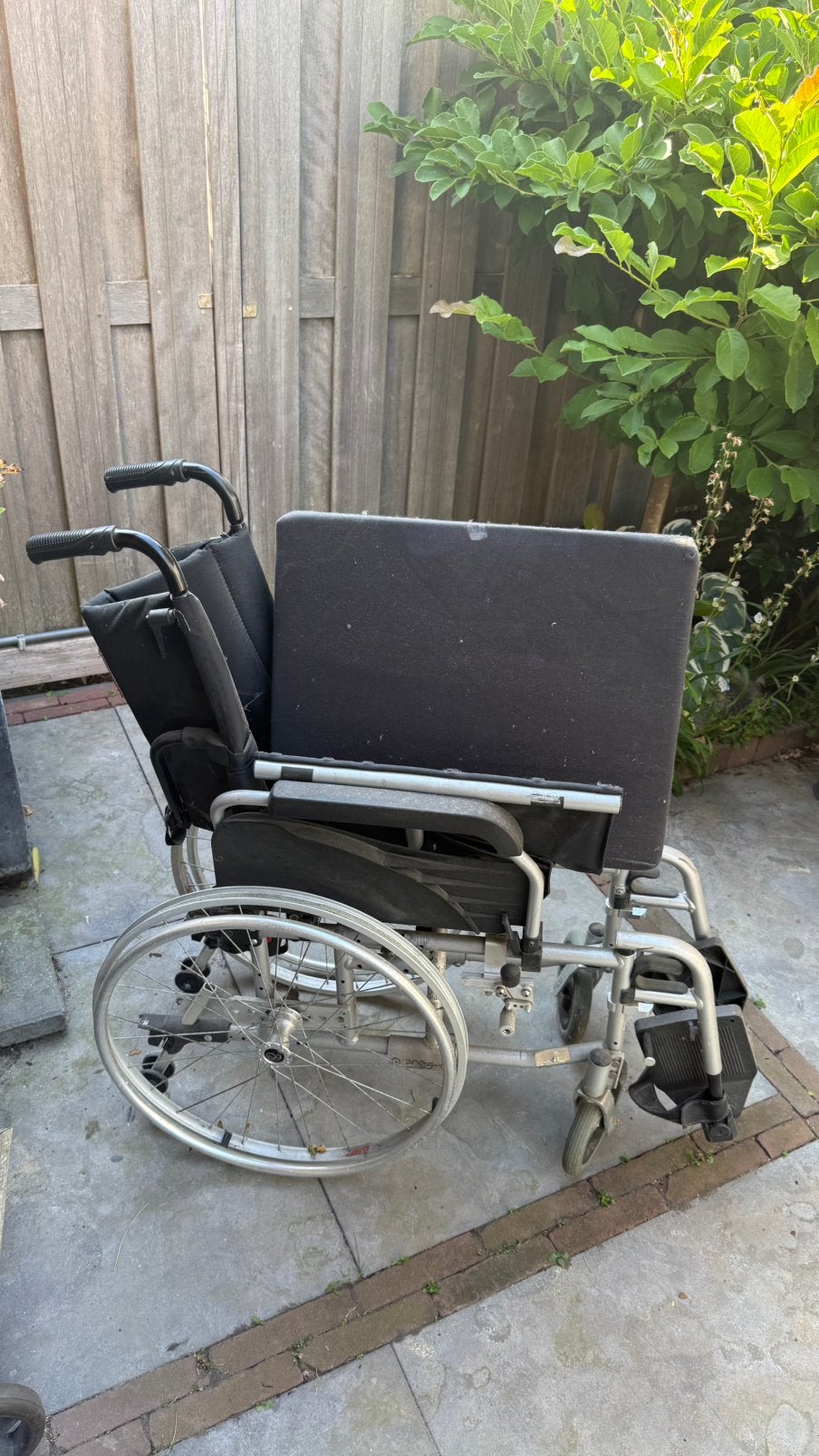 Rolstoel grote maat, Diversen, Rolstoelen, Ophalen, Gebruikt, Duwrolstoel