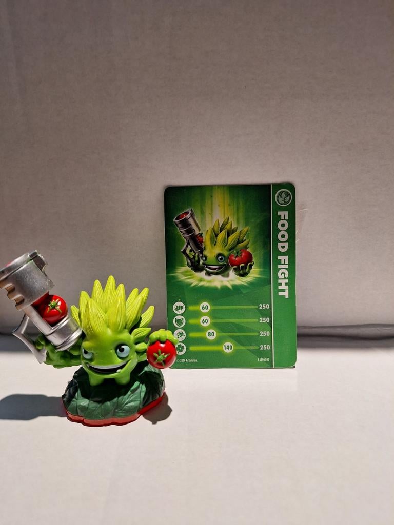 Skylanders Food Fight (Wii) - Figuur met Kaart, Avontuur en Actie, Gebruikt, 1 speler, Eén computer