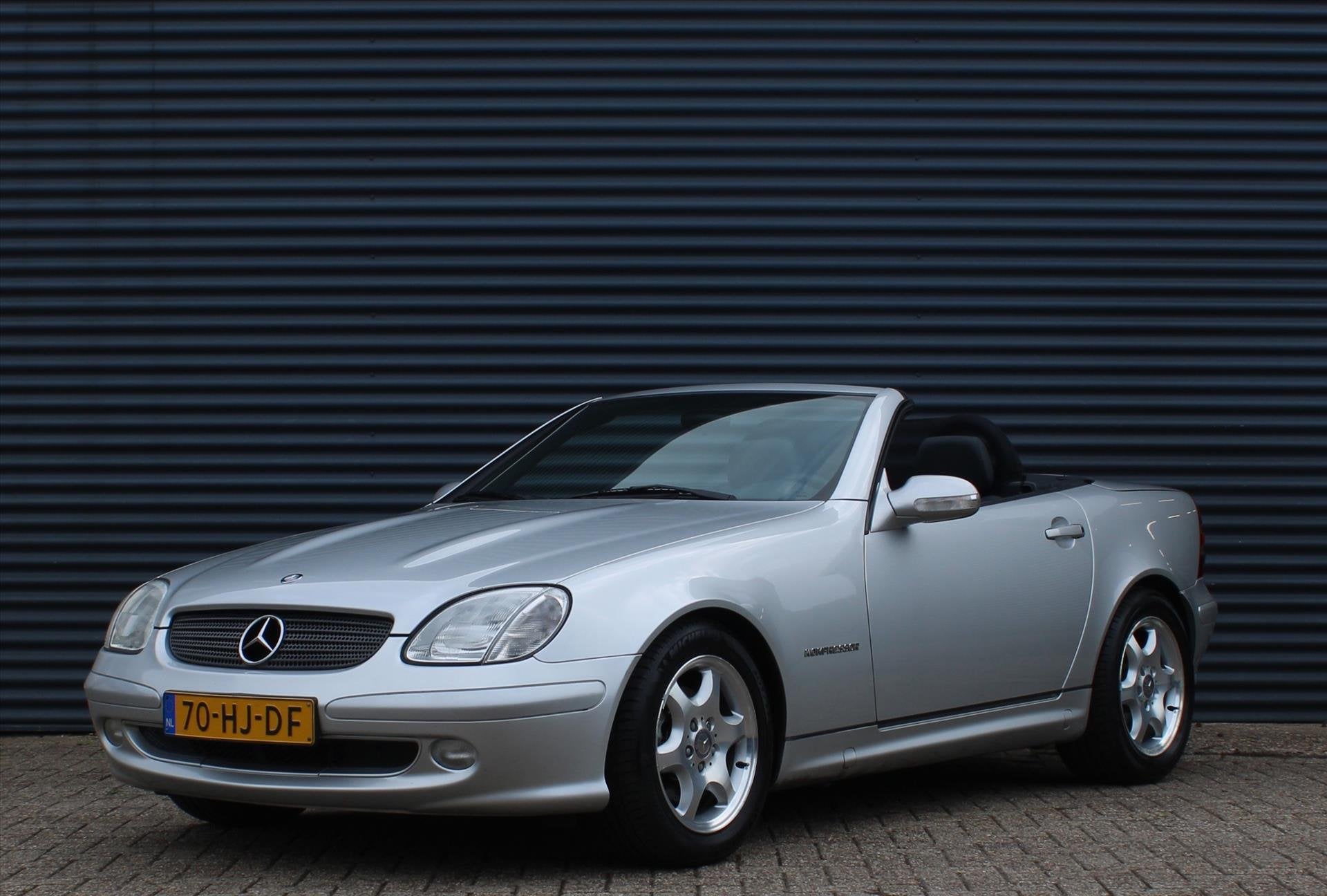 MERCEDES SLK-Klasse 2.0 SLK200 ROADSTER I Automaat I Airco I, Auto's, Oldtimers, Automaat, 1998 cc, Zwart, Cabriolet