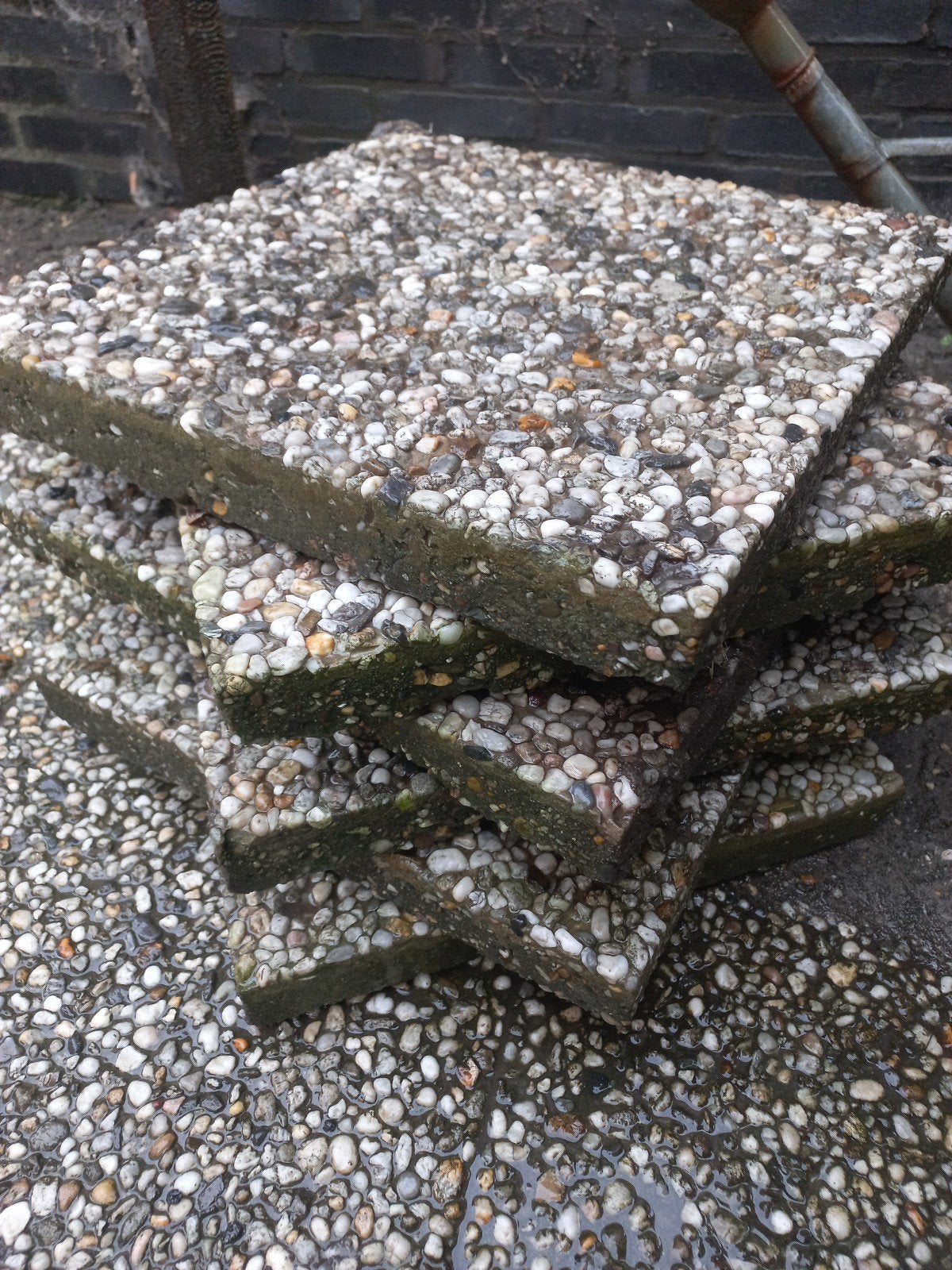 Grindtegels - Gebruikt, Tuin en Terras, Ophalen, Gebruikt, Minder dan 5 m², Grind