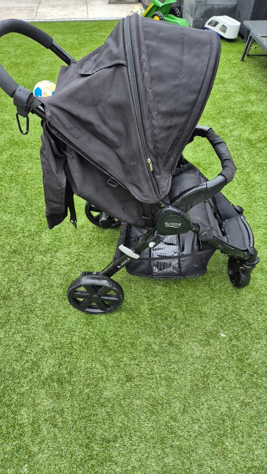 Britax B-Agile Buggy- Zwart, Ophalen of Verzenden, Gebruikt, Kinderwagen, Overige merken