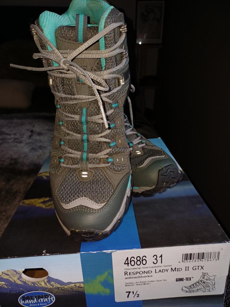 Meindl Respond Lady Mid II GTX wandelschoenen - Maat 7,5, Ophalen, Zo goed als nieuw, Schoenen
