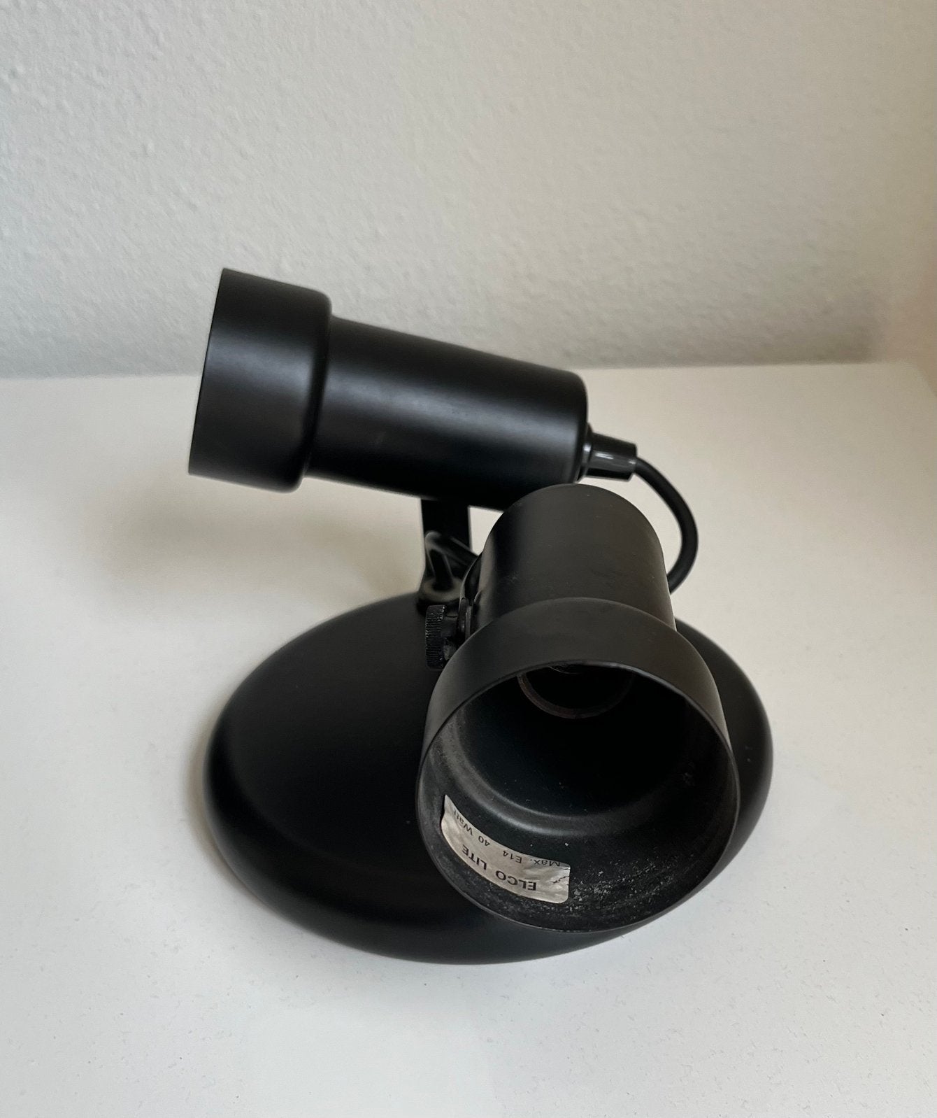 Elco Lite design spots, verstelbaar, kleur zwart, Verstelbaar, E14 (klein), Ophalen of Verzenden, Metaal