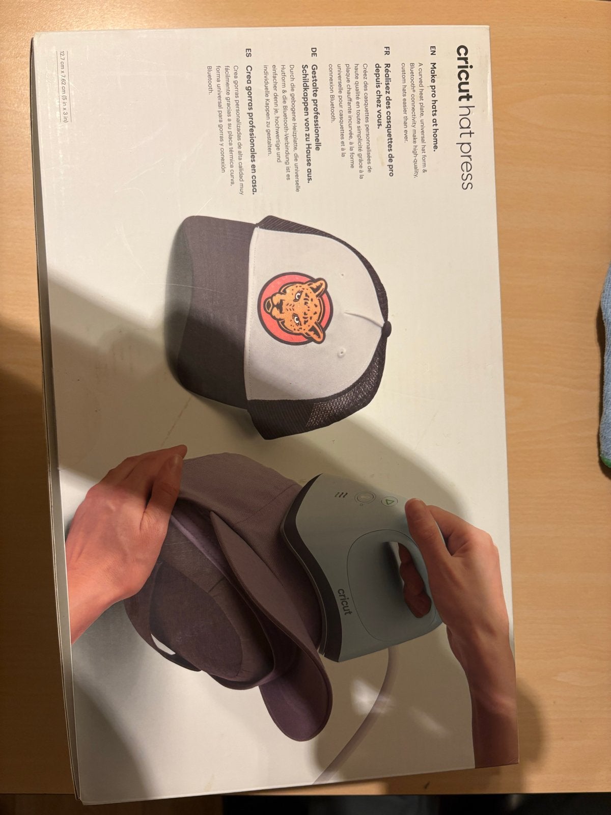 Cricut Hat Press - Nieuw in doos, Hobby en Vrije tijd, Ophalen, Overige thema's, Nieuw, Kunststof