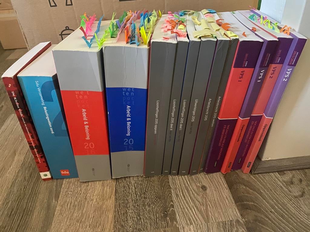 Boeken en Almanakken VPS opleiding Marcus Verbeek 2015/2016, Boeken, Studieboeken en Cursussen, Ophalen, Beta, Zo goed als nieuw