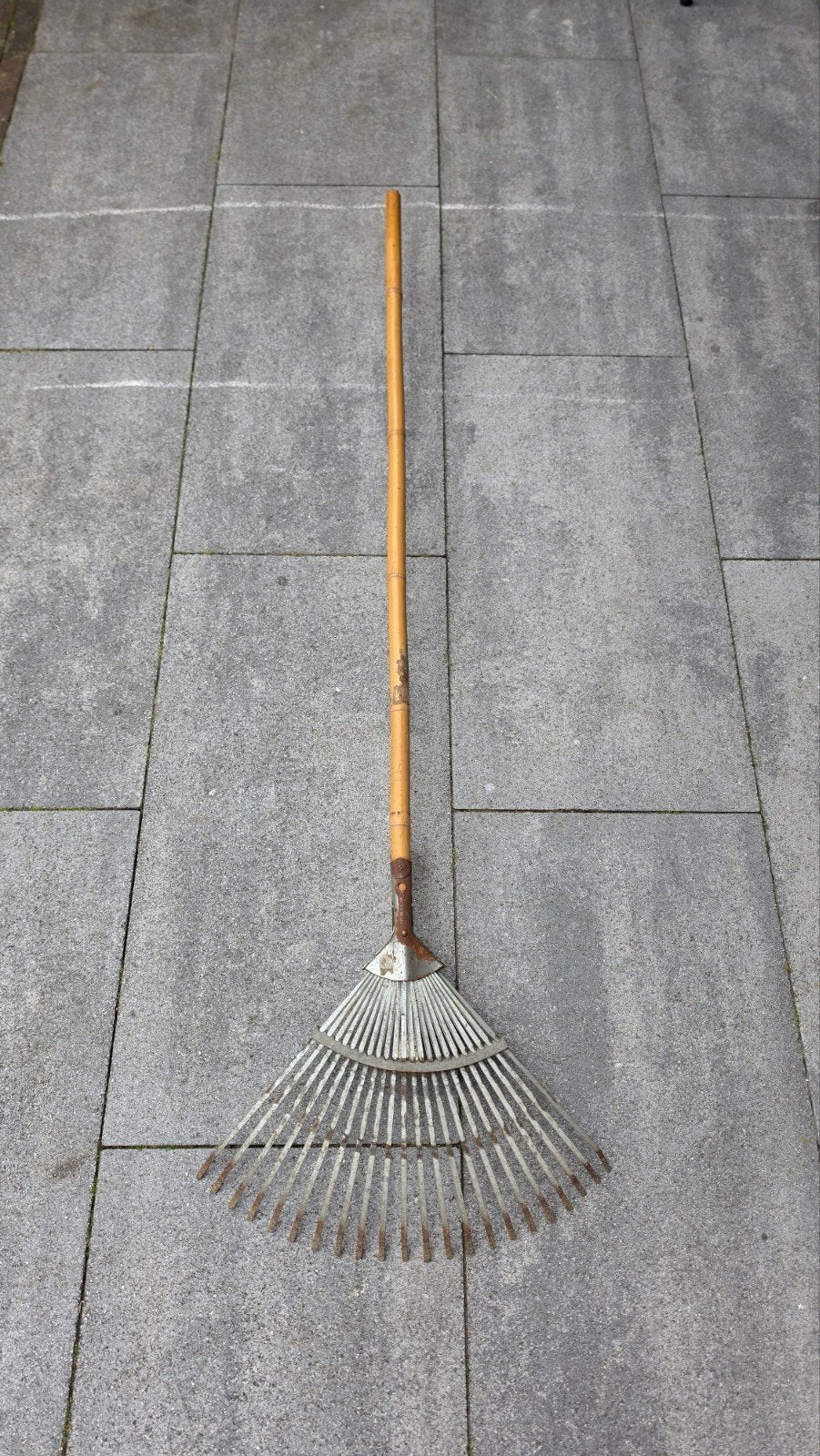 Hark met houten steel, Ophalen, Gebruikt, Hark, Onbekend