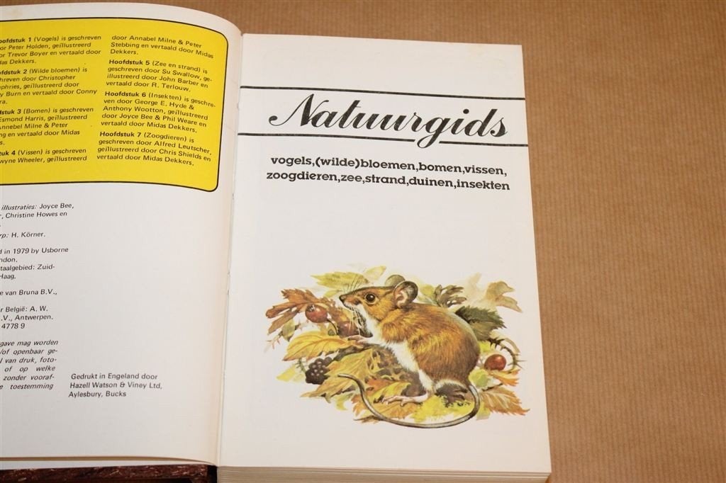 Natuurgids — Vogels, Bloemen, Bomen, Vissen & Meer, Ophalen of Verzenden, Gelezen, Vogels