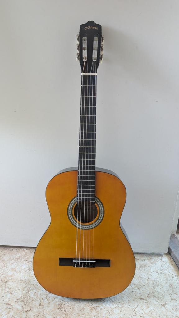 C.Giant Klassieke Gitaar met Hoes - Zo goed als nieuw, Ophalen of Verzenden
