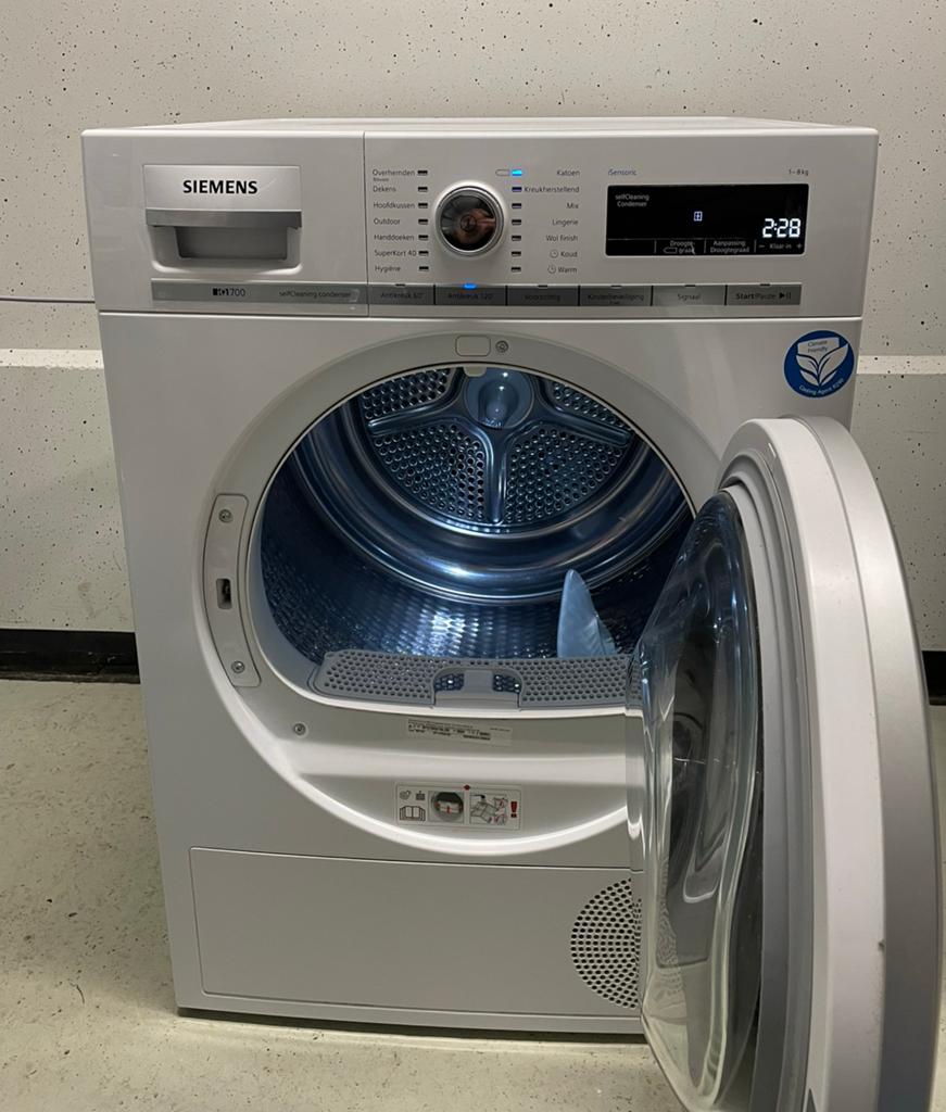 Siemens warmtepomp droger met garantie + bezorging, Witgoed en Apparatuur, Wasdrogers, 6 tot 8 kg, Minder dan 85 cm, Overige typen