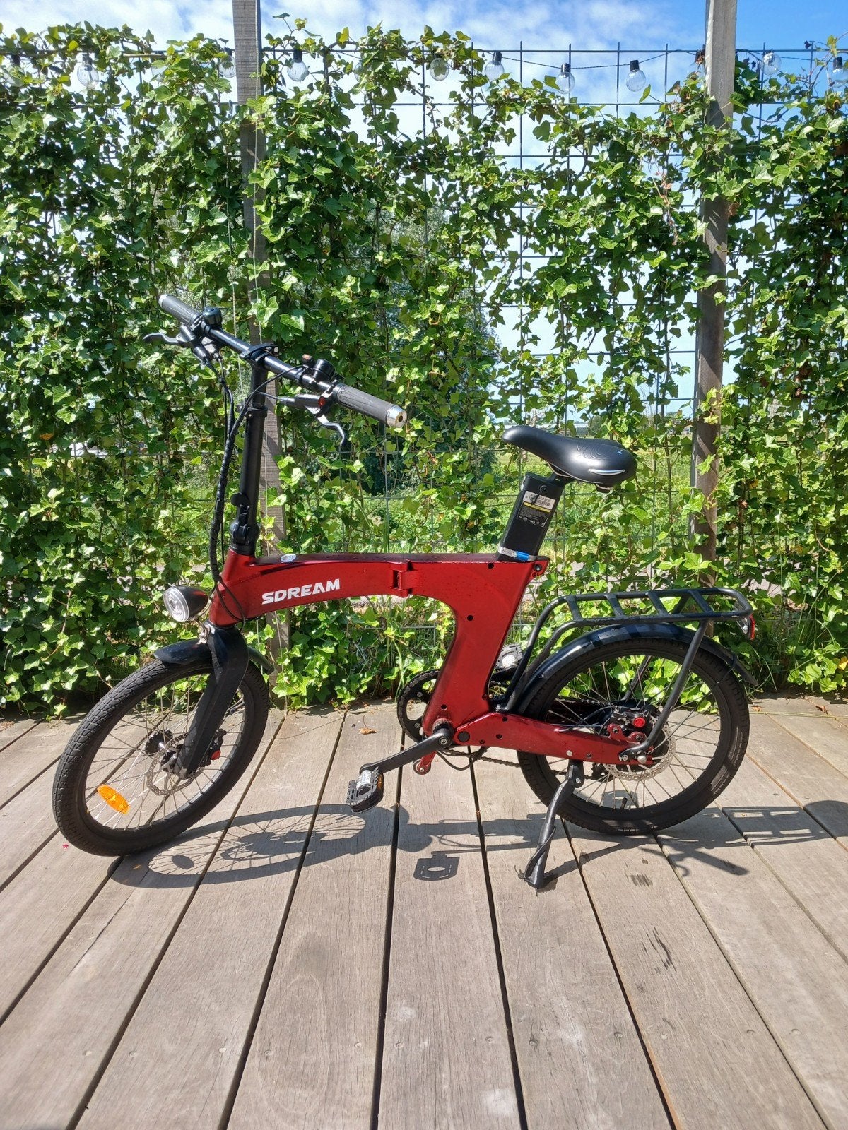 Sdream elektrische vouwfiets - Titanium, 7 versnellingen, Fietsen en Brommers, Fietsen | Vouwfietsen, Ophalen